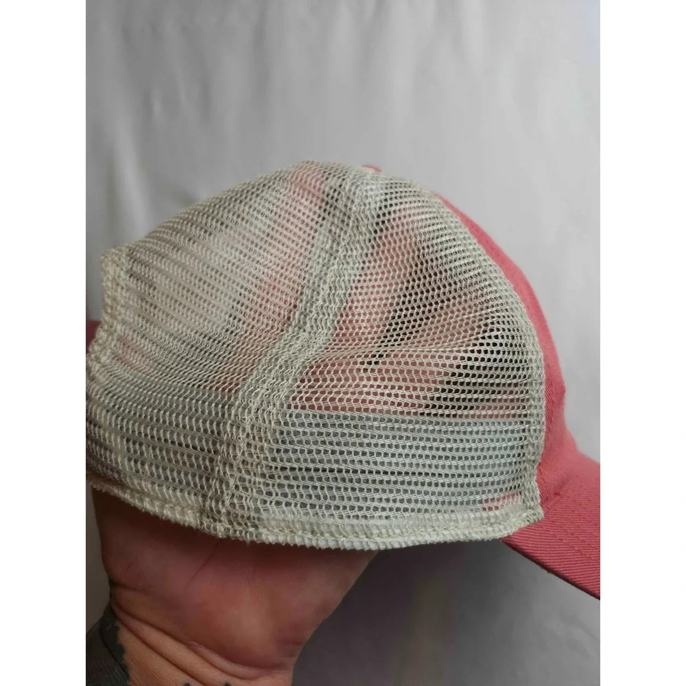 Titleist Trucker Hat Unisex One Size Adjustable Red Mesh Snapback Golf Cap Patch